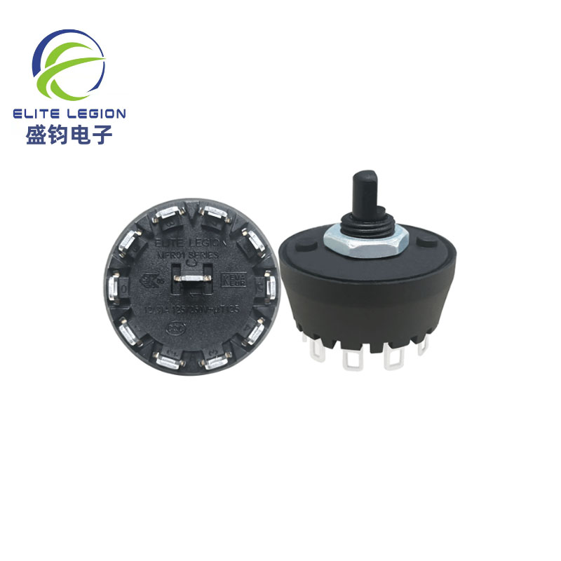 10 Position 10 Speed ​​Rotary Switchs